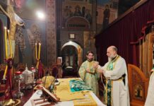 Όρθρος και Θεία Λειτουργία στον Ι.Ν. Αγίου Γεωργίου Θεσσαλιώτιδος