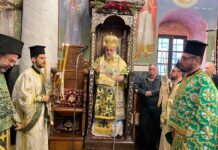 Αρχιερατική Θεία Λειτουργία στη Μητρόπολη Ρόδου