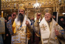 Λαμπρό Συλλείτουργο Οικ. Πατριάρχου και Πατριάρχη Βουλγαρίας στο Φανάρι