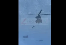 Το συγκλονιστικό βίντεο της ανάσυρσης των σορών των τεσσάρων ορειβατών στα Βαρδούσια