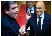 Αγρια κόντρα Δένδια-Καιρίδη στο καφενείο της Βουλής